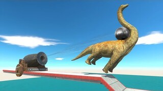 Cannon Downhill - Animal Revolt Battle Simulator