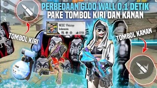 GLOO WALL 0,1 DETIK!! PERBEDAAN MASANG GLOO WALL PAKE TOMBOL TEMBAK KIRI DAN KANAN?! CEPETAN MANAA??