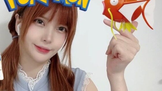 Magikarp 20cm Bandai PLAMO BIG yang besar, terasa lebih mudah dimainkan dan lebih bijaksana daripada