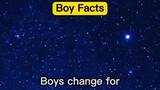 Boy Facts