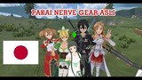 Main Sword Art Online pakai Nerve Gear「VRChat indonesia Jepang」
