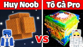 TÔ GÀ THỬ THÁCH 24H XÂY HÀNH TINH KHỔNG LỒ NOOB TỚI PRO TRONG MINECRAFT*TÔ GÀ XÂY HÀNH TINH SIÊU BỰ