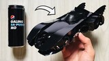 Homemade Batmobile Using Soda Cans(Michael Keaton Version)