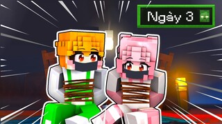 Mimi 100 Ngày Minecraft Đại Dịch Zombie Tập 3 : Mimi và Kamui bị bắt cóc | Hero Team Animation