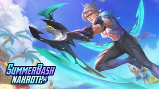 【AOV】Skin Nakroth Summer bash | ARENA OF VALOR | LiênQuân | ROV | 傳說對決