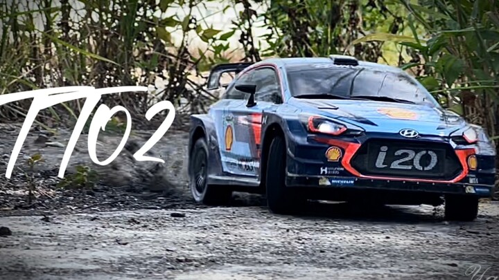 Tamiya Tamiya TT02 Hyundai i20 wrc rally รถโมเดล rc