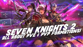 Time to GET IN FORMATION! ~All Formations Analysed!~ | Seven Knights 2