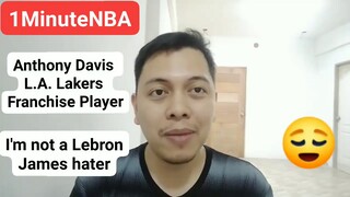 ANTHONY DAVIS NA ANG FRANCHISE PLAYER NG LAKERS