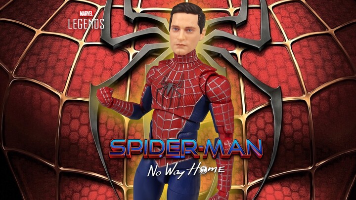 迟到了半年的托比·马奎尔～Marvel Legends 友好邻居蜘蛛侠 蜘蛛侠英雄无归 孩之宝漫威传奇可动人偶开箱评测【AtoZ】