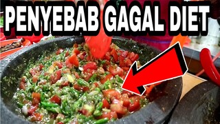 SAMBAL PECAK JOKOMORO, PAS PEDASNYA || makan jajanan kuliner terhits seindonesia | makan tatto