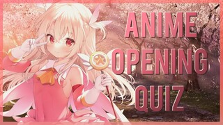 Anime Opening Quiz (2013 Edition) - 50 Openings