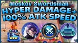 MUST TRY 3 STAR MOSKOV SWORDSMAN! AUTO WIN LINE UP | 6 ABYSS 5 ARCHERS 4 SWORDSMAN | MAGIC CHESS