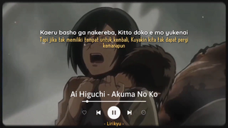 AI HIGUCHI AKUMA NO KO AOT final Season❗💥