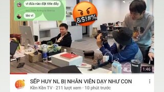 Mai Hoa 🌼 phải xuống tận nơi để xin lỗi Sếp Huy vì dám đặt title Láo 😡