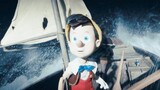 Pinocchio and Geppetto escape from the mouth of Monstero | Pinocchio [2022]