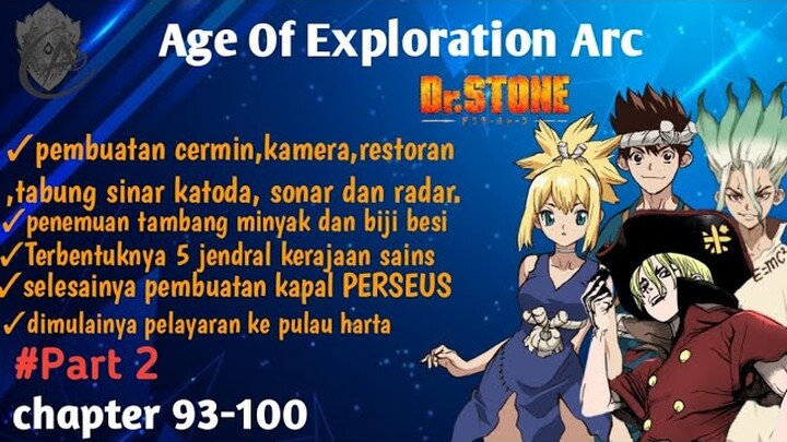 Dimulainya pelayaran ke sisi lain bumi. Dr.stone manga.