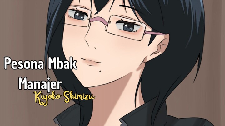 Mbak Kiyoko, Manajer Cantik Tim Karasuno yang Jadi Istri Tanaka 💐 | Haikyuu