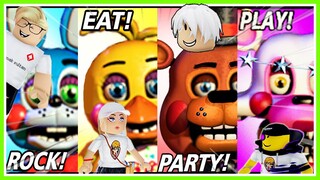 SAAT YANG DITUNGGU MAIN MAKAN DAN PESTA DI FNAF ROLLPLAY!!! ROBLOX MIKOCIL