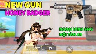 Review Súng Mới Honey Badger | Khẩu Súng Lai Giữa SMG Và AR - PUBG Mobile.