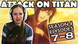 Meat... Attack On Titan Season 4 Episodes 7 - 8 | Anime Reaction & Review
