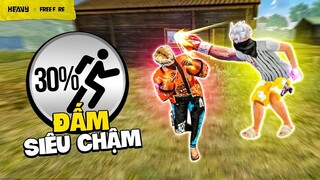 Team Free Fire đau não khi ngồi đấm nhau trong tử chiến siêu chậm | HEAVY Free Fire