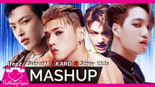 ATEEZ/STRAY KIDS /SUPERM /KARD - 'JOPPING x DUMB Litty x Wonderland' ft Miroh | KPOP MASHUP 2019