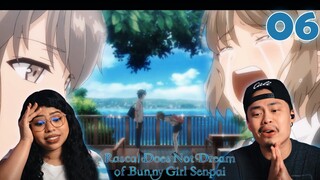 KOGA CONFESSES TO SAKUTA | Rascal Does Not Dream of Bunny Girl Senpai Episode 6 Reaction