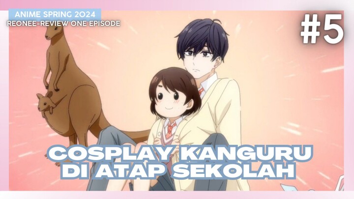 Cosplay Kanguru Di Atap Sekolah #5