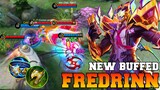Buffed Fredrinn Is Monster !! New Buffed Hyper Fredrinn Best Build 2024 - Top Global Mobile Legends