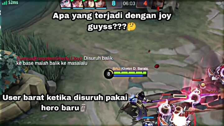 Yang dilock fanny, yang kena mental joy🤣