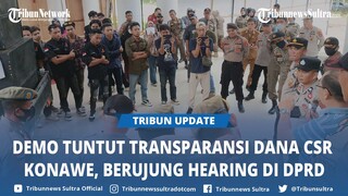 Himpunan Aktivis Muda Unjuk Rasa di Depan Kantor Bupati Konawe Sultra, Berujung Hearing di DPRD