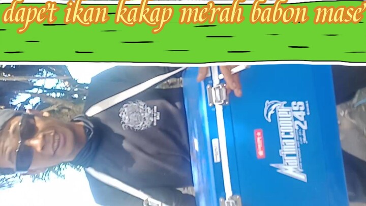 spot di pantai payangan haup kakap merah