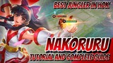 Nakoruru Tutorial and Complete Guide | Best Jungler in HoK | Tips and Playstyle | Honor of Kings