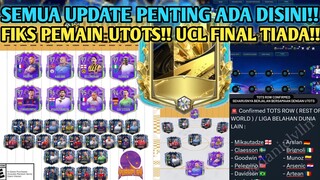 FIKS PEMAIN UTOTS RILIS NIH!! FINAL UCL BELUM ADA!! BAHAS SEMUA UPDATE PENTING FIFA MOBILE YUAHPLAY!