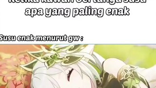 menurut temen gua enak