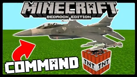 HOW TO BE A BOMBER PLANE | Minecraft Bedrock Command Block MCPE,Windows10,Xbox,PS4