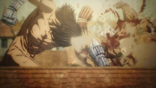 EREN และ ZEKE ปะทะ REINER PORCO PIECK FULL FIGHT Attack on Titan Final Season ตอนที่ 2