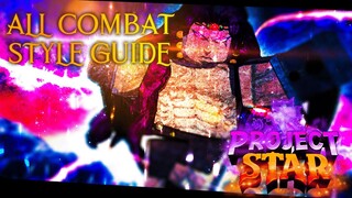 How To Get ALL COMBAT STYLES In PROJECT STAR (Kars, Wamuu, Pluck, Hamon, Requirements, All Location)