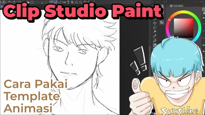 Cara Edit Template ANIMASI Clip Studio Paint