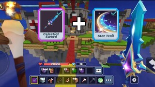 New Celestial Sword + Star Trail Effect in Bedwars Blockman Go