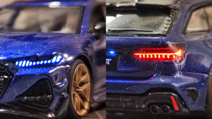 After 1750 hours of hard work, I modified the best 64 lights! 1/64 Audi RS6 modified lights!