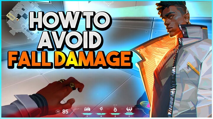 How to AVOID FALL DAMAGE on Icebox - VALORANT TIPS AND TRICKS
