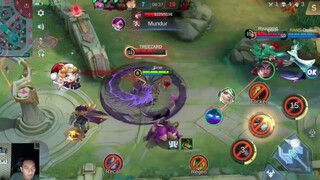 Momen Epic Comeback Combo Tigreal Nana Alice | Mobile Legend