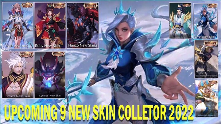 UPCOMING || 9 New Skin Colletor 2022 , Silvana Colletor || Hanzo Colletor Guin Colletor And More