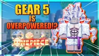 Gear 5 is Now EXTREMELY Overpowered!? A One Piece Game