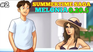 SUMMERTIME SAGA 0.20.5 NEW UPDATE | MELONIA,MAYOR RUMP,IWANKA,MAIN STORY #2 | WALKTHROUGH PART #2