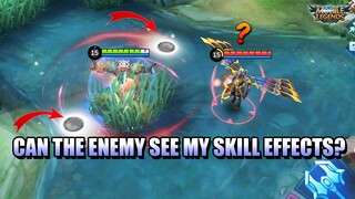 CAN THE ENEMY SEE THE SKILL EFFECTS IN A BUSH? - BUSH INVISIBILITY GUIDE - MLBB