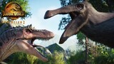 Deinocheirus FIGHTS - Jurassic World Evolution 2 [4K]