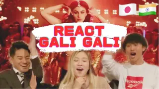 FROM KANNADA FILM! KGF: Gali Gali Songï½œJapanese People Reaction #galigali #reaction