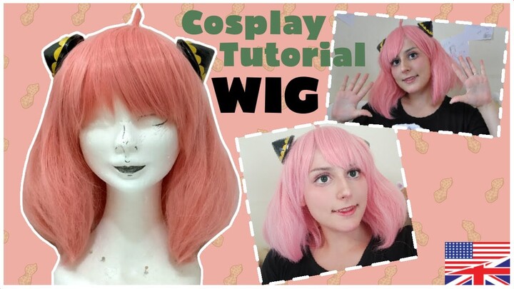 Anya Forger Wig TUTORIAL/ENG- [Spy x Family Cosplay]
